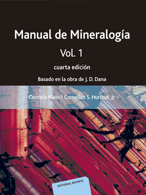 cover image of Manual de mineralogía. Volumen 1